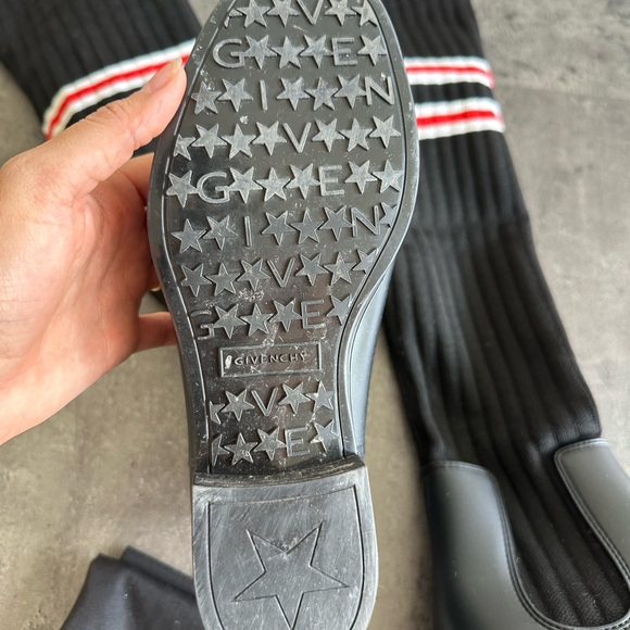 Givenchy storm over the knee sock rain boots - Picture 7 of 8